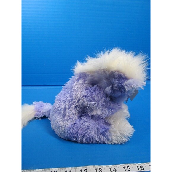 Boyds Bears & Friends Lilac Purple Unicorn Bean Bottom Plush 1998-2003 - Picture 7 of 11